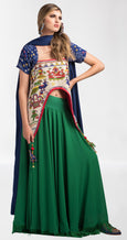 The BRIN Project Toran Blouse Lehenga Set