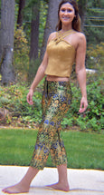 Brocade Capri Pants