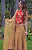 Baroda Wrap Lehenga Set