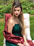 Royal Raw Silk Versatile Gown