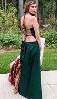Royal Raw Silk Versatile Gown