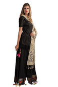 Black Toran Lehenga set