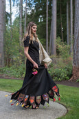 Black Toran Lehenga set