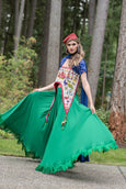 The BRIN Project Toran Blouse Lehenga Set
