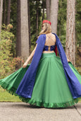 The BRIN Project Toran Blouse Lehenga Set
