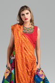Quilt Patch Radhe lehenga