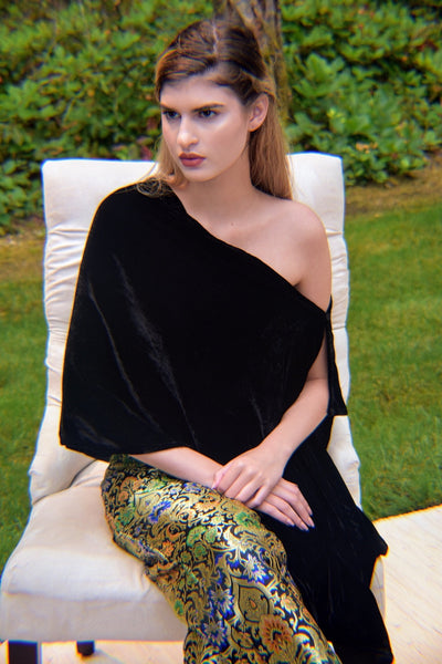 Brocade Capri Pants